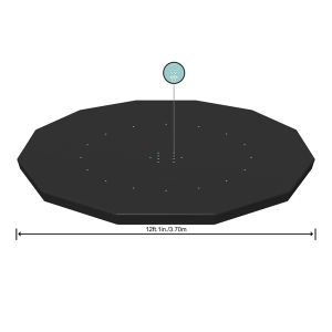 Bestway Bâche ronde pour piscine hors sol de 3,66 m