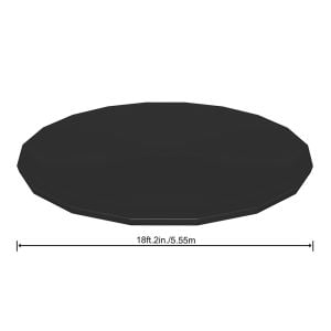 Bestway Bâche pour piscine hors sol à cadre et piscines à parois en acier 549 cm