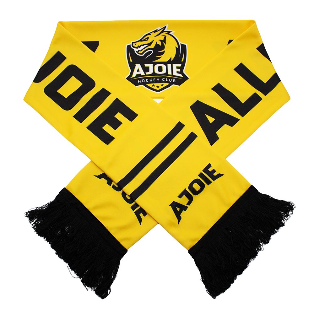 HC Ajoie Schal polyester Logo