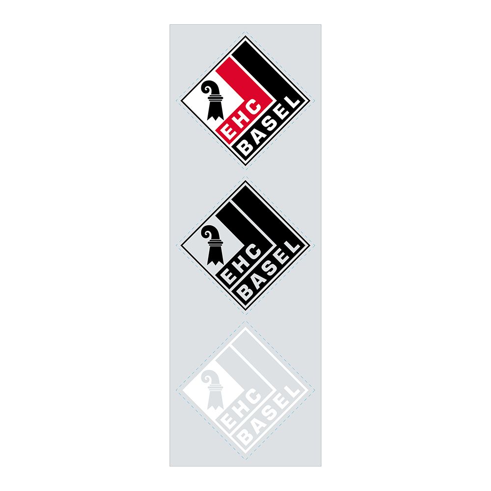 EHC Basel 3er-Stickerset