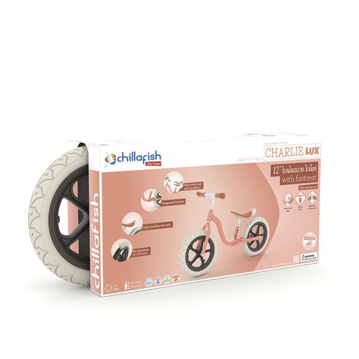 Draisienne Chillafish BMXie 2 – Légère, Frein à Pied, Roues Increvables, Pour Enfants De 2 à 5 Ans